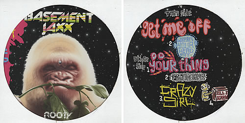 Basement Jaxx Rooty - Limited Picture Disc UK picture disc LP